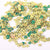  www.colourstreams.com.au Colour Streams Sequins Embellishments Stitching Embroidery Costumes Mardi Gras Dancing Ballet Theatre Shows Drag Queen Bling Luminescent Sequins Flat Circle 3mm Pale Apple Green with Copper Lights S18