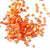 www.colourstreams.com.au Colour Streams Embroidery Stitching Embellishments Costumes Theatre Sequins Shiny Glitter Flat Circle Orange 3mm S230
