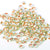 www.colourstreams.com.au Colour Streams Embellishments Stitching Embroidery Costumes Sequins Flower 7mm Deep Cream with Pearl Lights S62