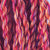 Colour Streams  www.colourstreams.com.au  Hand Dyed Cotton Threads Cotto Strands Slow Stitch Embroidery Textile Arts Fibre DL 28 Carinvale Purples Pinks Oranges