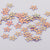 www.colourstreams.com.au Colour Streams Sequins Leaf Stars Pink with Mauve Lights Purples