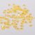 www.colourstreams.com.au Colour Streams Sequins Flower 8mm Opaque Yellow with Lemon and Green Lights 