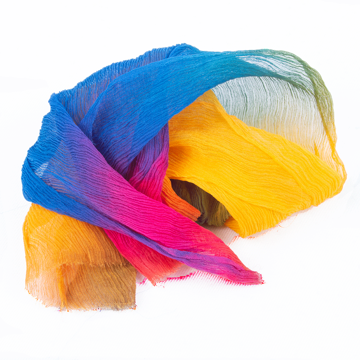 www.colourstreams.com.au Colour Streams Hand Dyed Crinkle Silk Chiffon Marrakesh 15