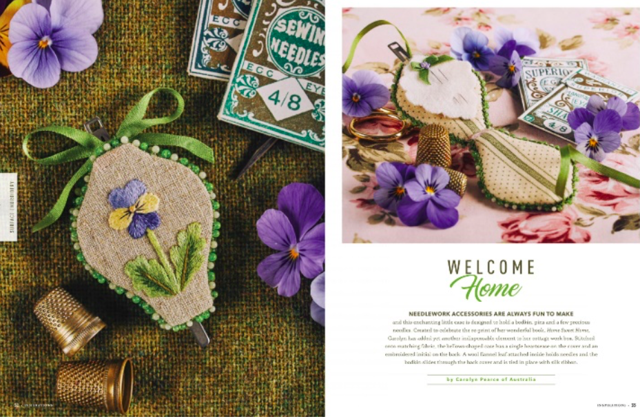 Colour Streams Carolyn Pearce Welcome Home Needlework Accessories Inspirations