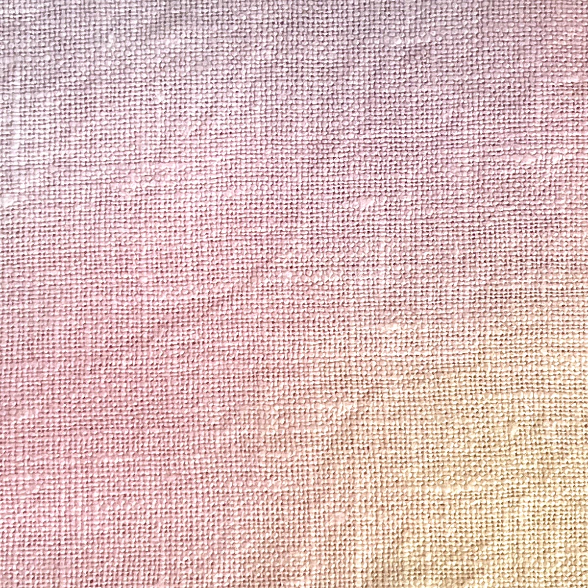 www.colourstreams.com.au Colour Streams Linen 36 Count Hand Dyed Dawn DL 12 Yellows Purples Pinks Embroidery Cross Stitch Textile Arts FIbre Embroidery Slow Stitching Counted Meditative Australia