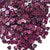 www.colourstreams.com.au Colour Streams Sequins Embellishments Stitching Embroidery Costumes Mardi Gras Dancing Ballet Theatre Shows Drag Queen Bling Australia Canada USA NZ Paillettes USA NZ Canada Purple Hearts Textured Sequins 6mm S169