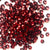 www.colourstreams.com.au Colour Streams Sequins Embellishments Costumes Mardi Gras Dancing Ballet Theatre Shows Drag Queen Bling S193 Opaque Flower Shape Burgundy with Red Lights Iridescent Reflections 5mm