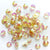 www.colourstreams.com.au Colour Streams Sequins Embellishments Costumes Mardi Gras Dancing Ballet Theatre Shows Drag Queen Bling Flower Pearl Pink Yellow Green Lights Transparent Iridescent 7mm S241