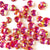 www.colourstreams.com.au Colour Streams Sequins Embellishments Costumes Mardi Gras Dancing Ballet Theatre Shows Drag Queen Bling Embellishments Costuming Stitching Australia NZ Canada USA Luminescent Pink with Multi Lights Cup Circle Lights Reflective Iridescent 11mm S262