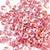 www.colourstreams.com.au Colour Streams Sequins Embellishments Costuming Stitching Beading Costumes Australia USA Canada NZ Flower 6mm Pink with Multi Lights S265