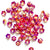 www.colourstreams.com.au Colour Streams Sequins Embellishments Costumes Mardi Gras Dancing Ballet Theatre Shows Drag Queen Bling Australia USA NZ Canada Costuming Stitching Embroidery Opaque Flower Shape Iridescent Reflections Pink with Mauve Gold Lights 7mm S290