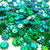 www.colourstreams.com.au Colour Streams Sequins Embellishments Costumes Mardi Gras Dancing Ballet Theatre Shows Drag Queen Bling Iridescent Sparkle Reflective Bright Green Blue Lights S277 