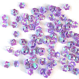 www.colourstreams.com.au Colour Streams Flowers 5mm Mauve with Blue Lights Purples S35