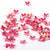 www.colourstreams.com.au Colour Streams Sequins Flower 10mm Daisy Red with Green and Gold Lights