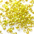 www.colourstreams.com.au Colour Streams Sequins Embellishments Costumes Mardi Gras Stitching Embroidery Dancing Ballet Theatre Shows Drag Queen Bling Flower Light Yellow Reflective 6mm S51