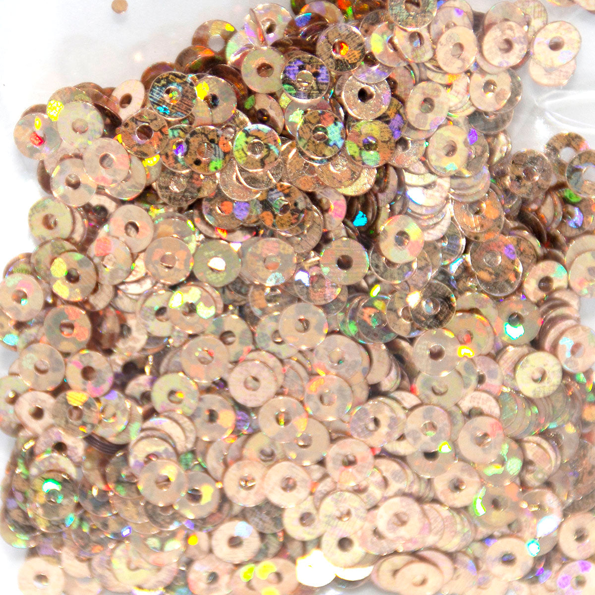  www.colourstreams.com.au Colour Streams Sequins Embellishments Stitching Embroidery Costumes Mardi Gras Dancing Ballet Theatre Shows Drag Queen Bling Luminescent Sequins Flat Circle 3mm Bright Gold with Multi Lights S72