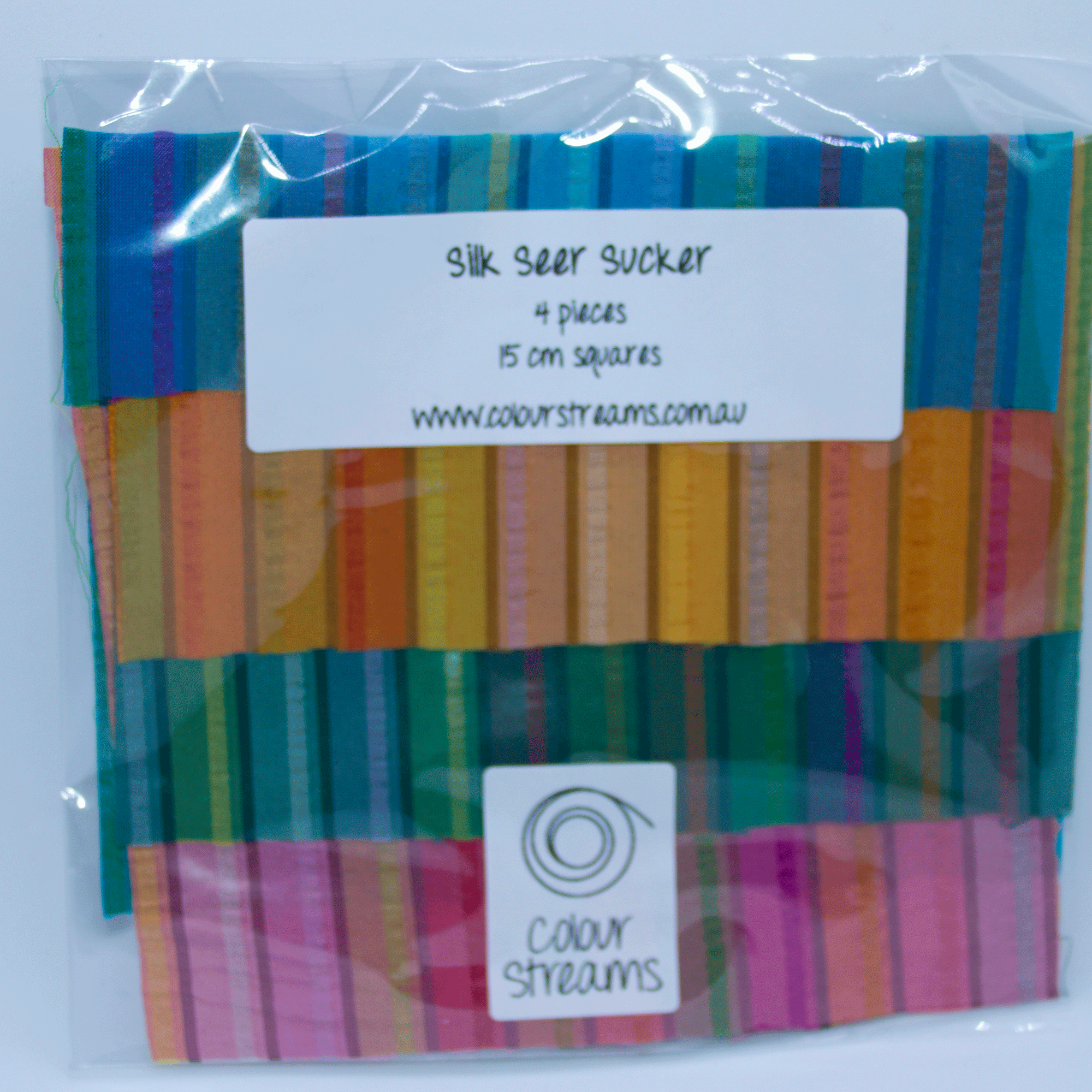 www.colourstreams.com.au Colour Streams Silk Seer Sucker Allsorts