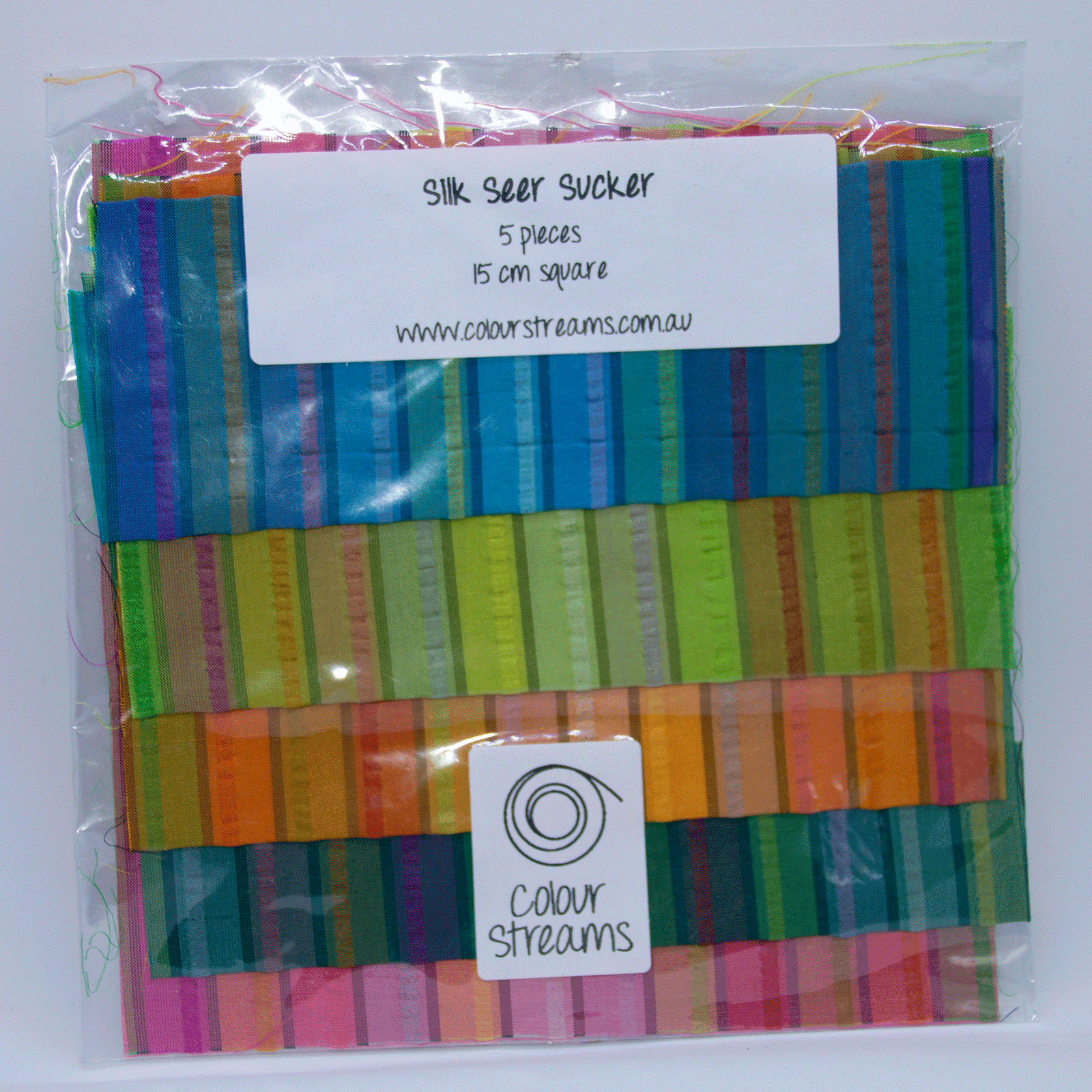 www.colourstreams.com.au Colour Streams Silk Seer Sucker Allsorts