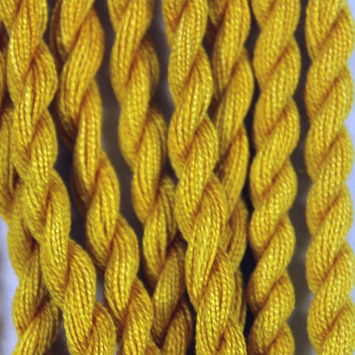 www.colourstreams.com.au Colour Streams Hand Dyed Cotton Threads Cotto Strands Slow Stitch Embroidery Textile Arts Fibre DL 53 Noosa Sands Golds Yellows