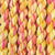 www.colourstreams.com.au Colour Streams Hand Dyed Chenille Threads Slow Stitch Embroidery Textile Arts Fibre DL  68 Tequila Sunrise Oranges Yellows Pinks
