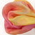 www.colourstreams.com.au Colour Streams Hand Dyed Habotai Silk Tequila Sunrise 68 Oranges Yellows Pinks Habuti Habutai Habotai Habutae Painted Textile Arts Fibre Embroidery Slow Stitching Meditative Australia