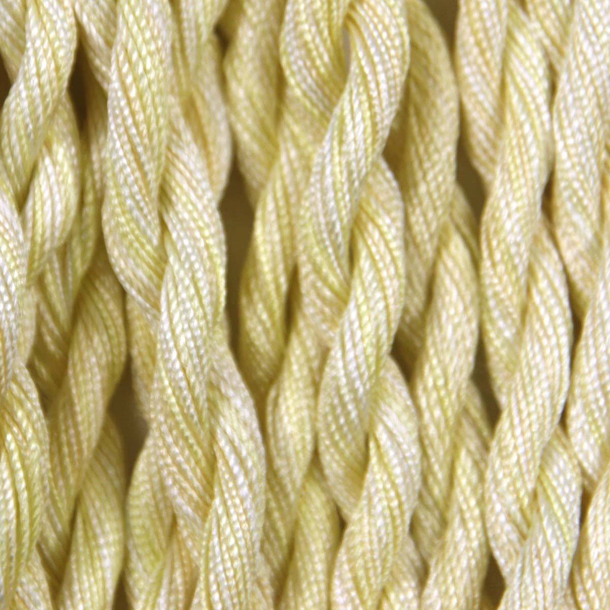 www.colourstreams.com.au Colour Streams Hand Dyed Silk Threads Silken Strands Ophir Exotic Lights Aurora Slow Stitch Embroidery Textile Arts Fibre DL  40 Lemondade 