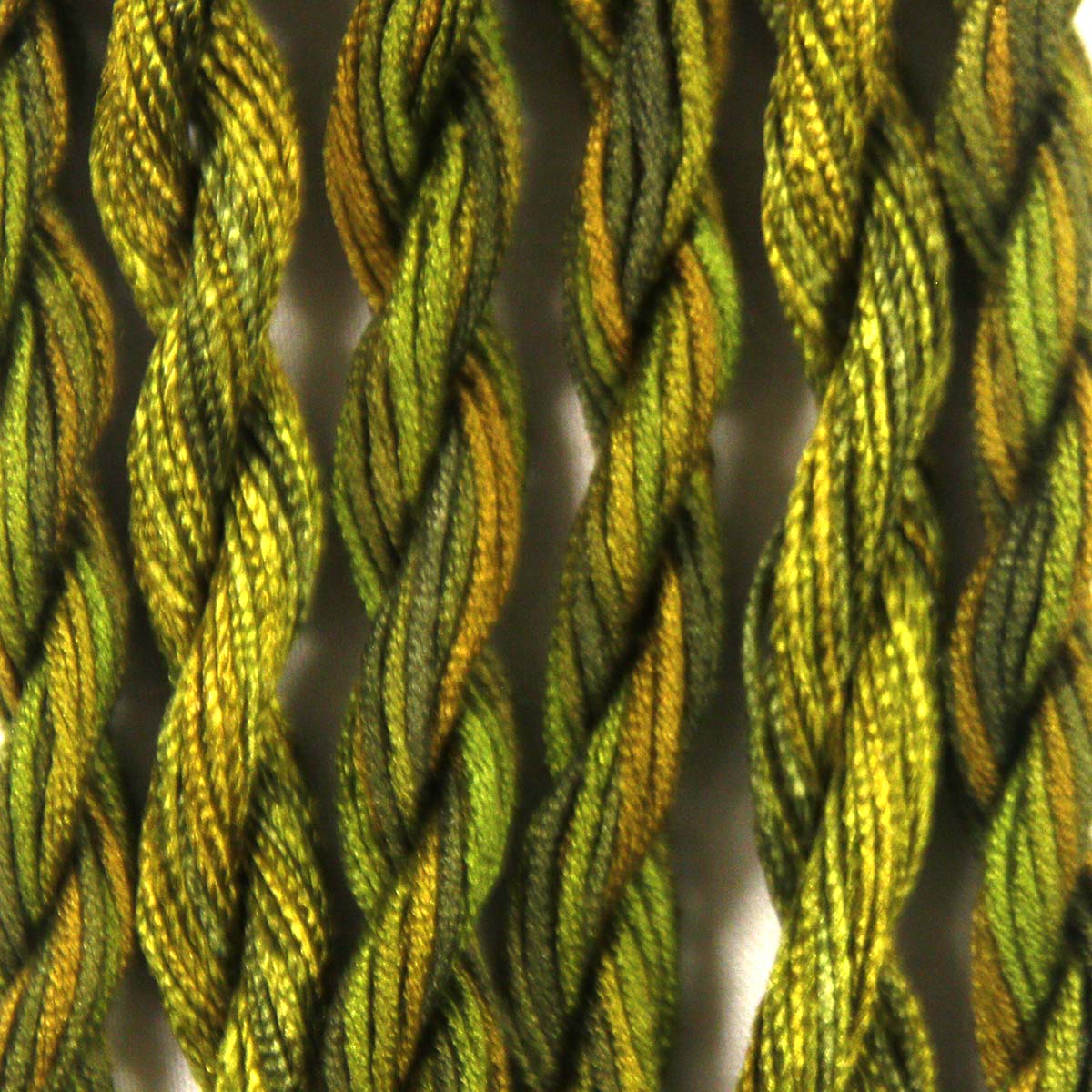 Threads - Hand-Dyed Silk - Olivades DL 49
