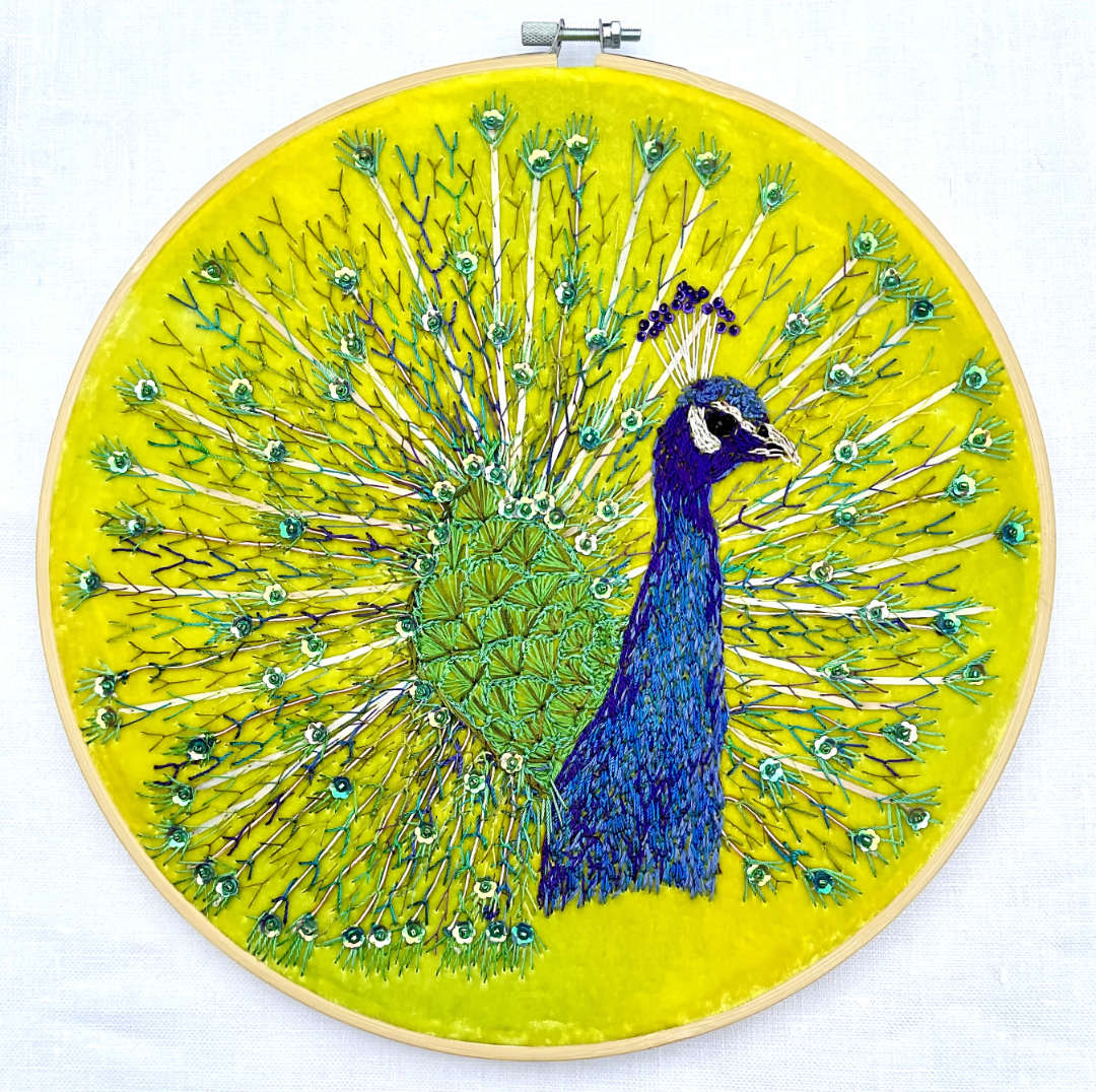 www.colourstreams.com.au Colour Streams Kits Patterns Pierre Peacock Karen Kelly Embroidered Embroidery