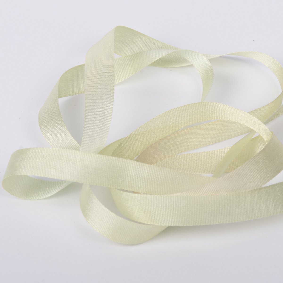 Colour Streams Hand Dyed Silk Ribbons Pistache DL 43