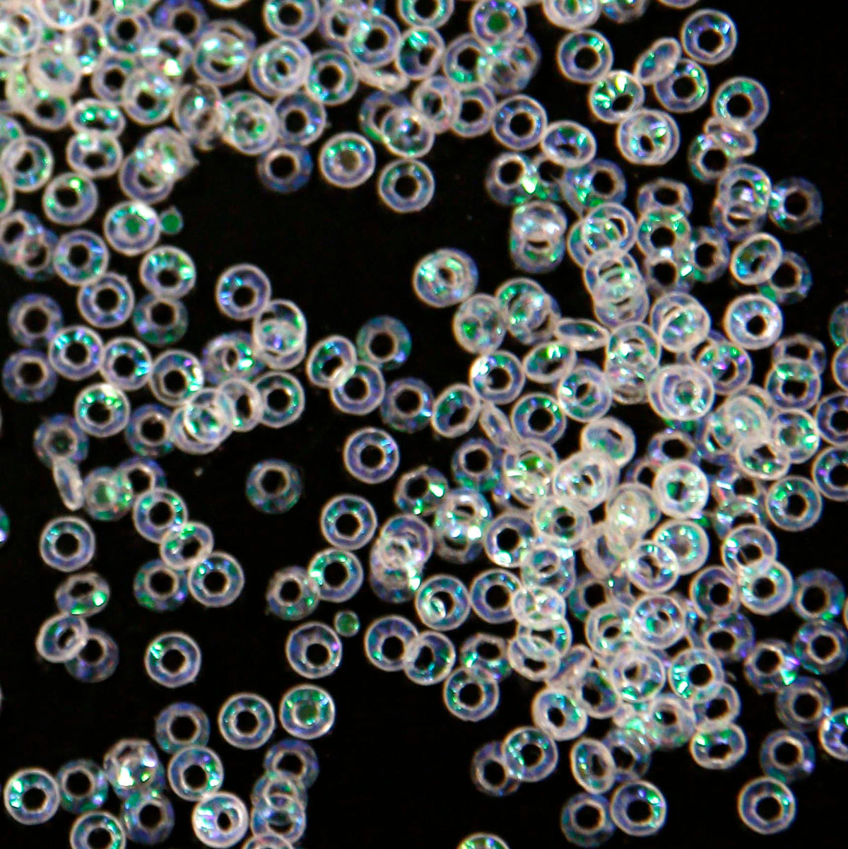 www.colourstreams.com.au Colour Streams Sequins Embellishments Costumes Mardi Gras Dancing Ballet Theatre Shows Drag Queen Bling S157 Cup Circle Transparent Multi Lights Iridescent Reflective 2 mm