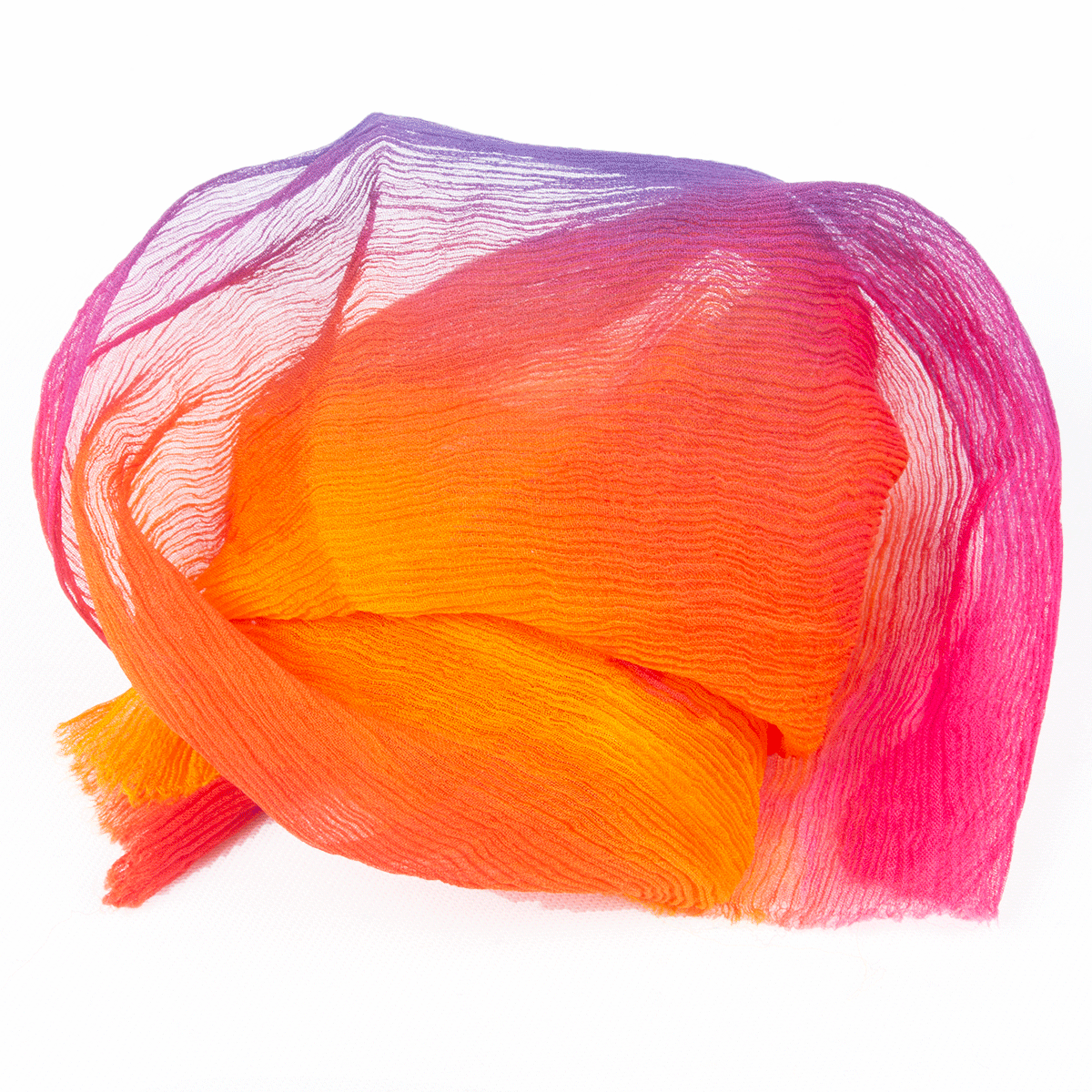 www.colourstreams.com.au Colour Streams Hand Dyed Crinkle Silk Chiffon Venetian Sunset 10