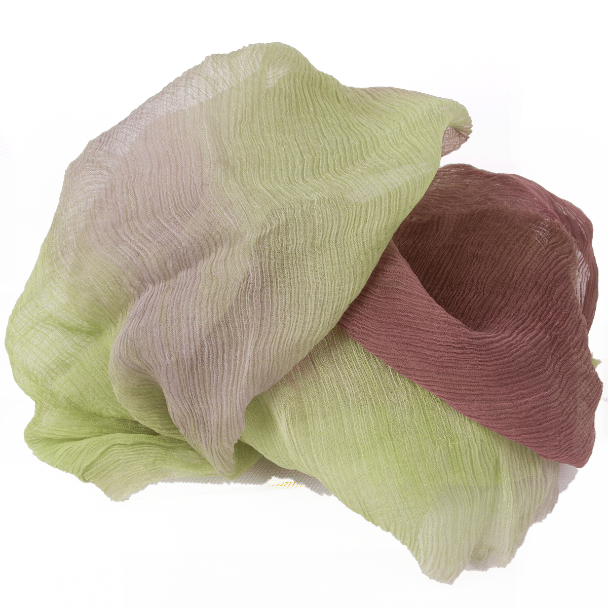 www.colourstreams.com.au Colour Streams Hand Dyed Crinkle Silk Chiffon Blushing Fig 51