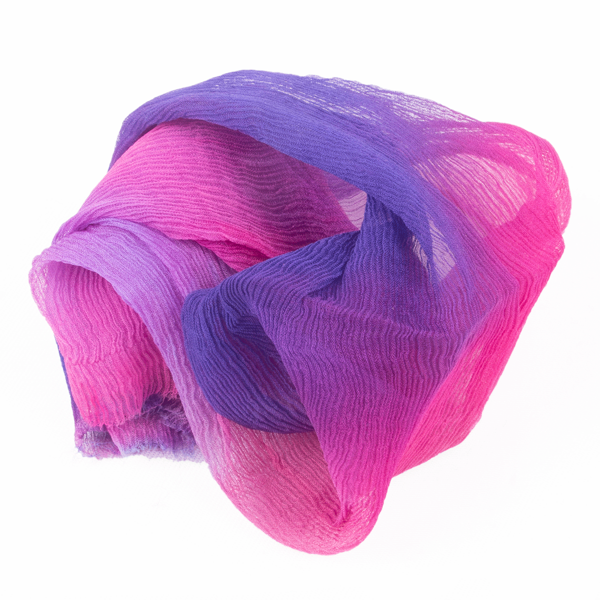 www.colourstreams.com.au Colour Streams Hand Dyed Crinkle Silk Chiffon Fuschia 7