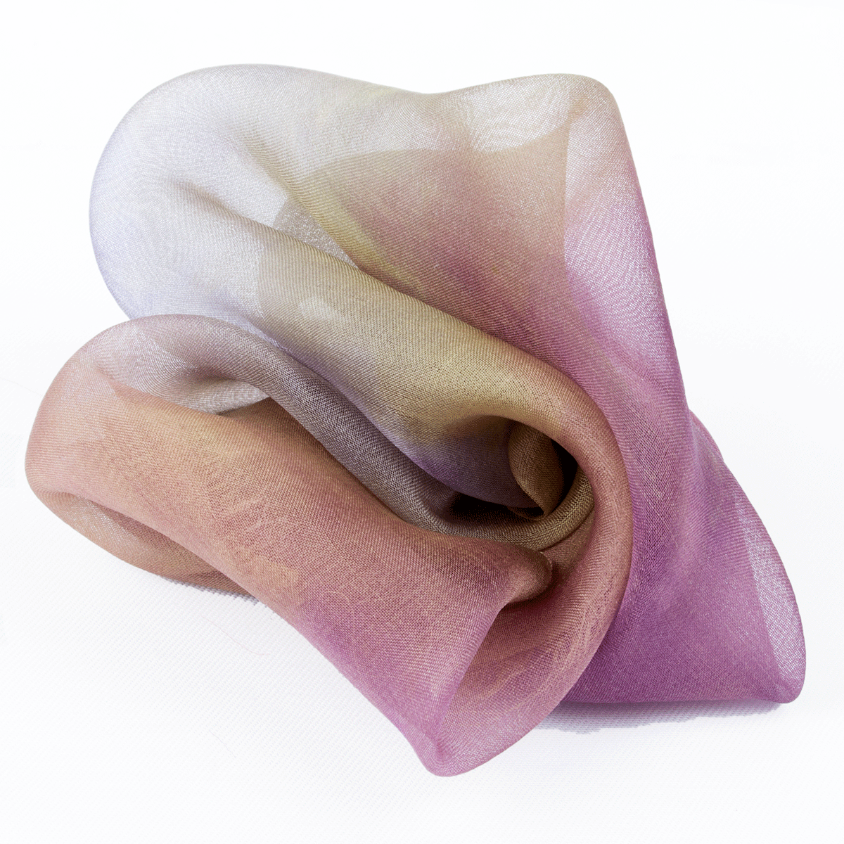 www.colourstreams.com.au Colour Streams Hand Dyed Silk Organza Blushing Fig 51